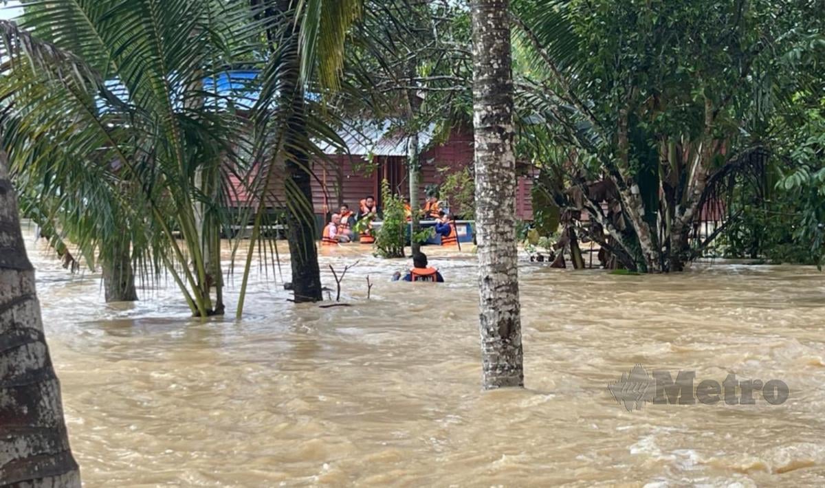 Dua jalan utama di Raub ditutup akibat banjir