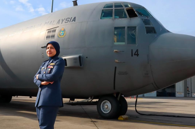 Major Norlela Harun becomes RMAF's first female No 20 Squadron commanding officer