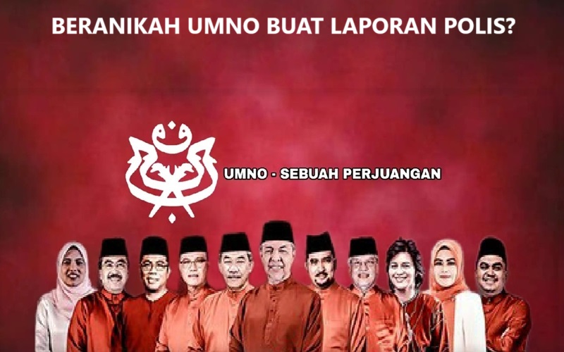 Beranikah UMNO Membuat Laporan Polis Terhadap Pihak Yang Menyimpan Titah Adendum?