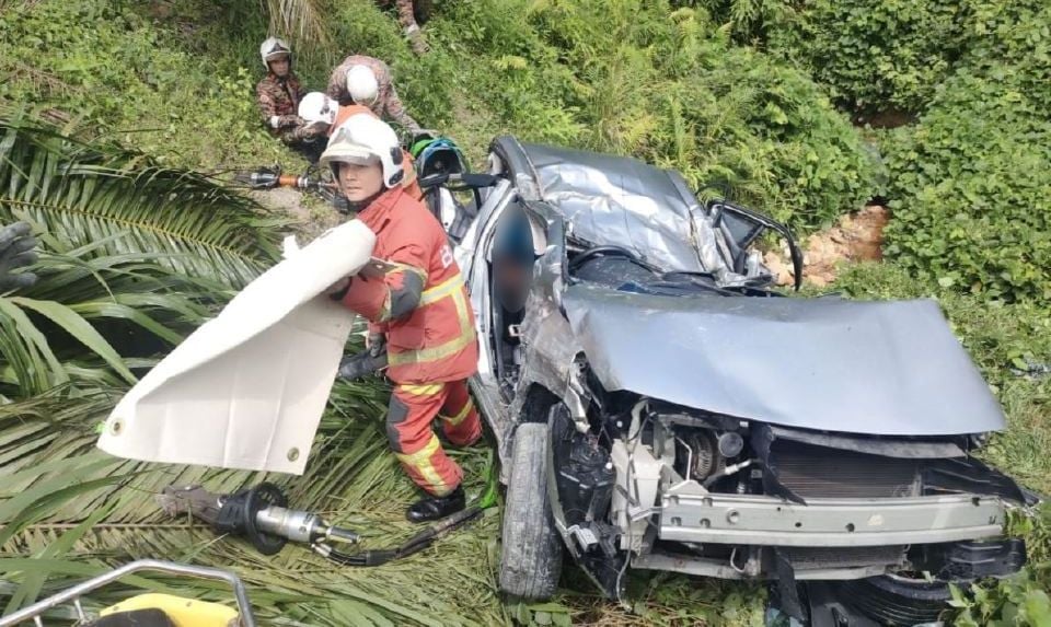 Dua bersaudara maut, dua cedera kemalangan di LPT1