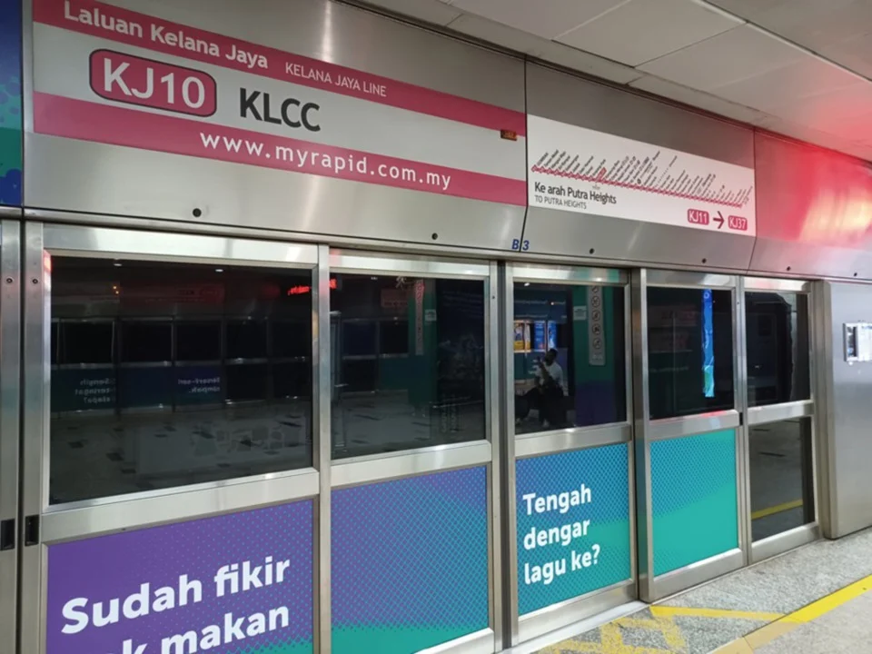 Stesen KLCC Rapid Rail kembali beroperasi