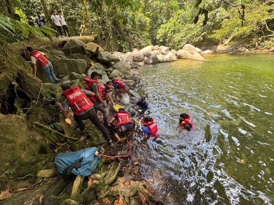 Remaja lemas di Sungai Kedondong, Jalan Batang Kali-Genting