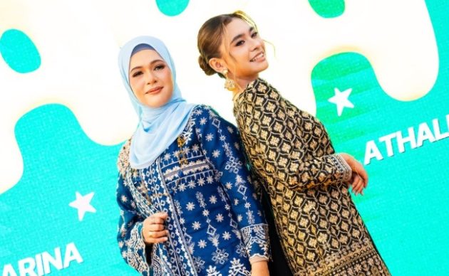 Sharifah Zarina Duet Dengan Anak, Angkat Bahasa Iban Dalam Lagu Raya