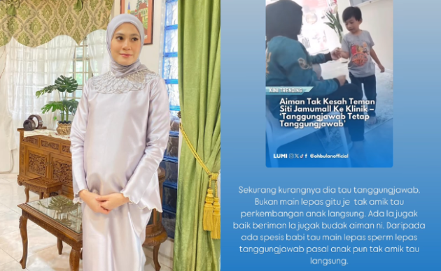 Fara Salleh Puji Aiman Tak Kesah Teman Siti Jamumall Pergi Klinik