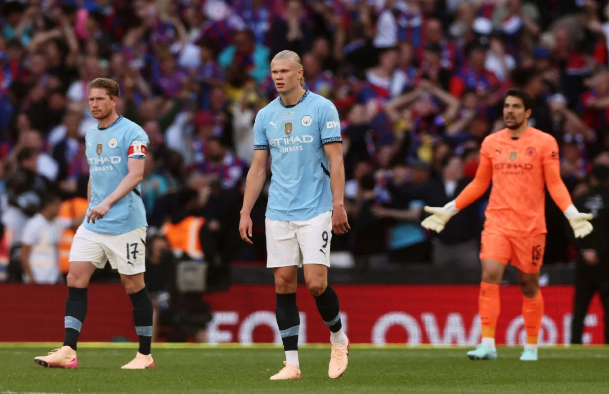Erling Haaland tolak ambil penalti, Manchester City gagal di final Piala FA