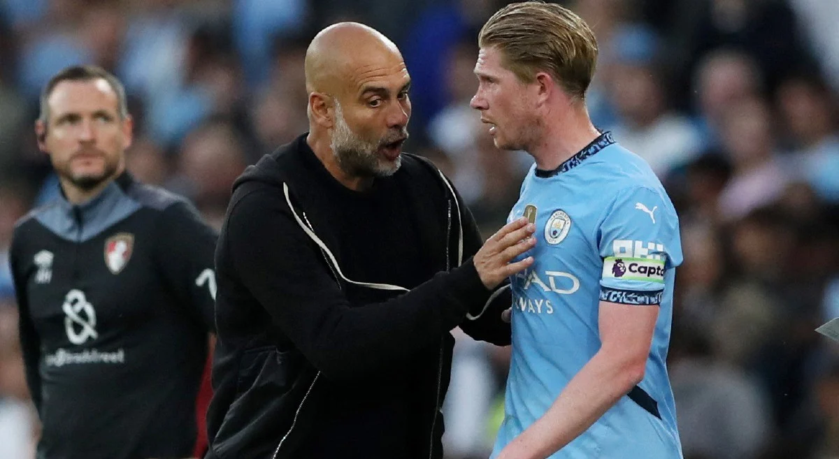 Pep sebak, De Bruyne disanjung sebagai legenda Etihad