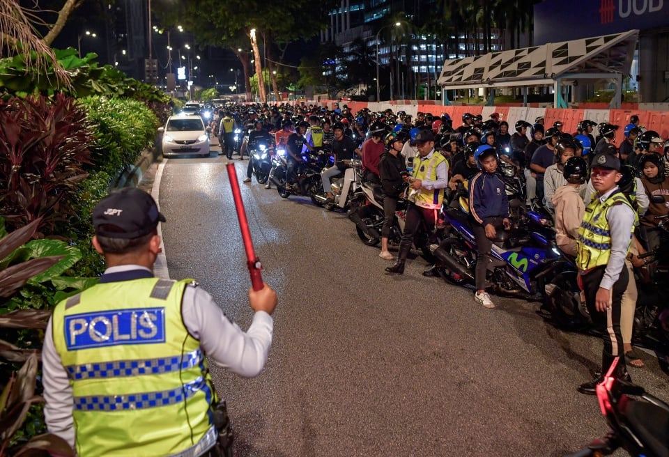 1,300 motosikal diperiksa dalam Op Samseng Jalanan di ibu negara