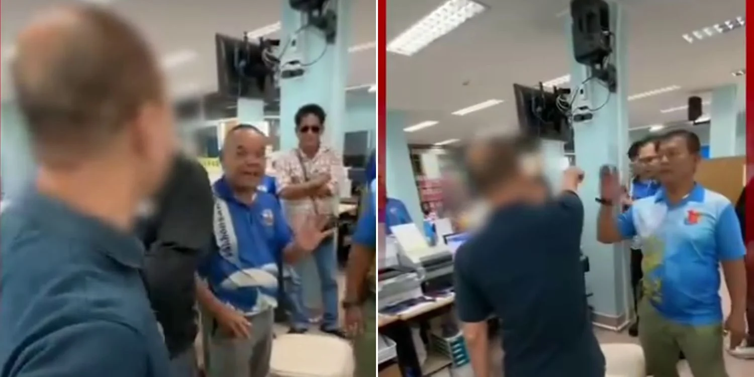 Pegawai kanan polis tumbuk muka penolong ketua daerah