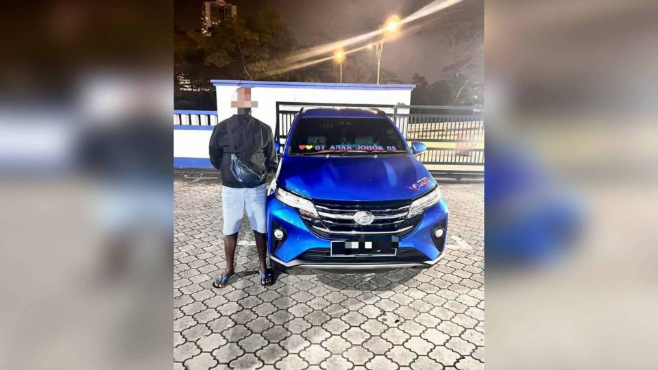 Bergaduh dengan isteri, lelaki pandu lawan arus
