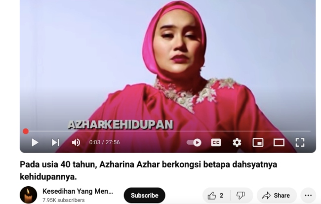 Difitnah Pelbagai Tuduhan Tak Masuk Akal, Azharina Buat Laporan Polis