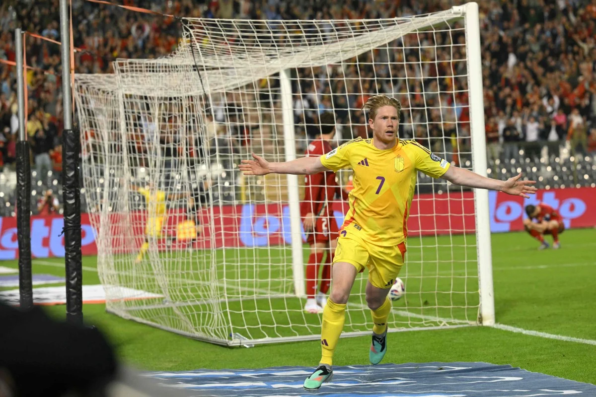 De Bruyne selamatkan maruah Belgium