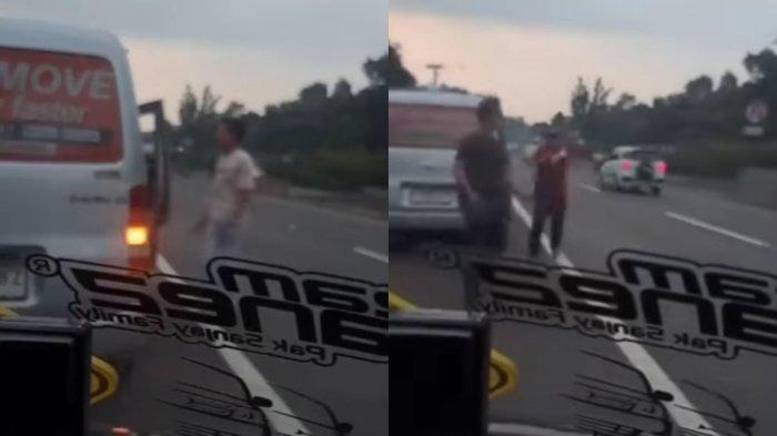 Bergaduh sebab saling memotong sampai acu pistol
