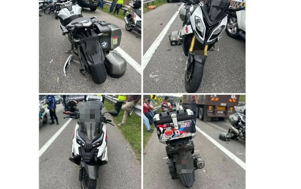 Penunggang motosikal berkuasa tinggi maut digilis treler
