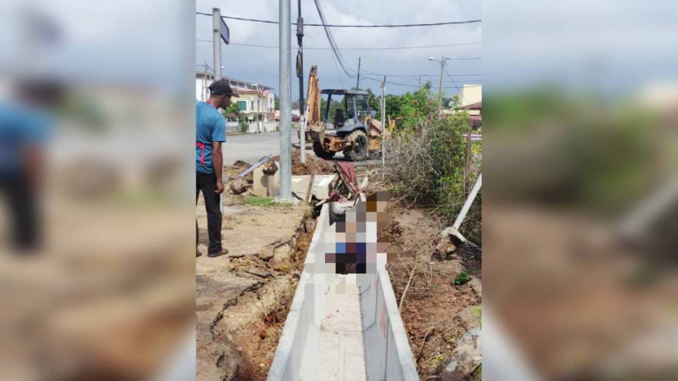 Lelaki maut dihempap tembok konkrit