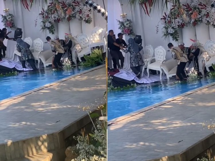 Pelamin anganku musnah dalam kolam