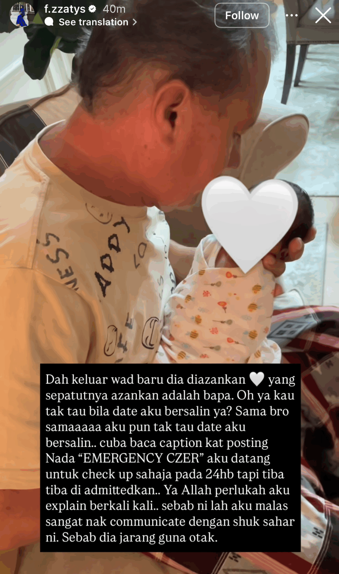 Fara Salleh Kesal Shuk Sahar Culas Tanggungjawab Sebagai Suami & Bapa!