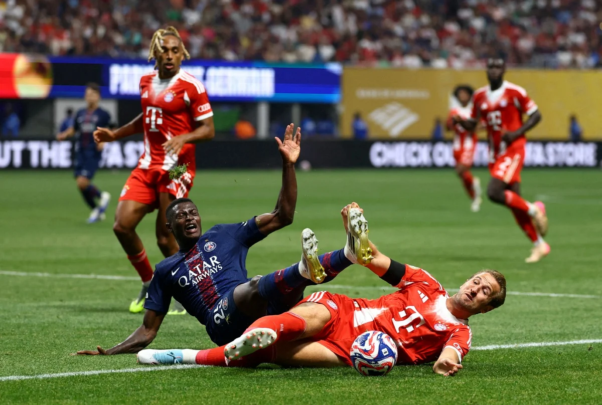 PSG hanya guna sembilan pemain singkirkan Bayern Munich
