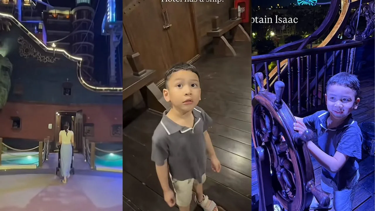 Telatah Anak Zahirah Macwilson, Inara Pujuk Isaac Raees Buatkan Netizen Teruja! [VIDEO] 