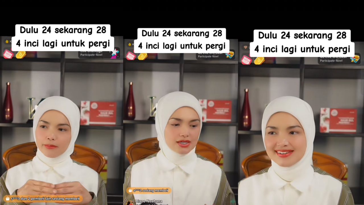 “Dulu Pinggang Saya 24 Inci, Sekarang 28 Inci”-Siti Nurhaliza [VIDEO] 