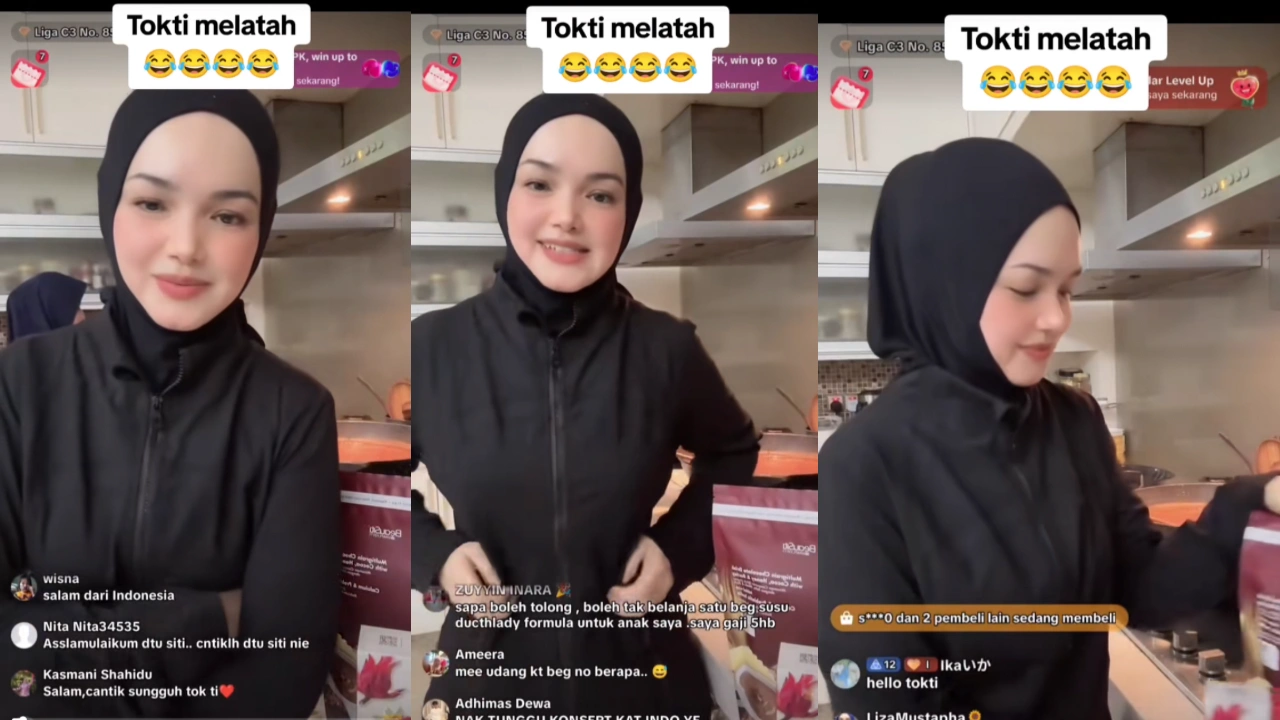 Netizen Terhibur Lihat Siti Nurhaliza Melatah [VIDEO] 