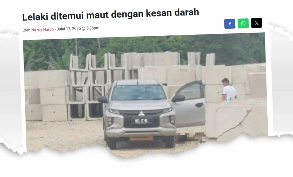 Lelaki maut di tapak pembinaan disahkan kontraktor, polis kata tiada unsur jenayah