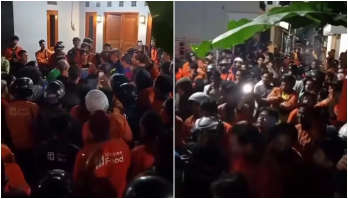 Ratusan ‘rider’ serang rumah pelanggan