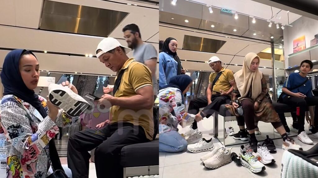 Tya Arifin Beli Kasut Kepada Ibu Bapa [VIDEO] 