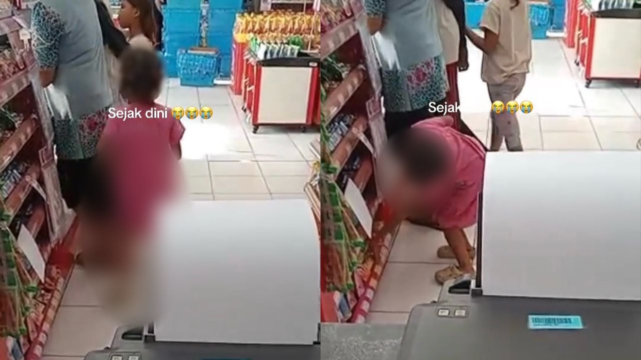 ‘Sempat pura-pura garu kaki sebelum curi’
