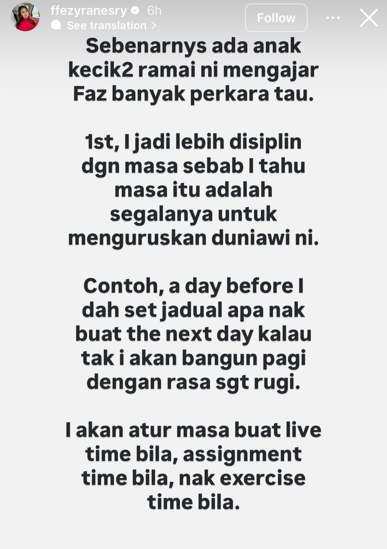 Isteri Fizo Omar Bersyukur Peroleh Keputusan Cemerlang Selepas Ambil Peperiksaan Ketika Berpantang
