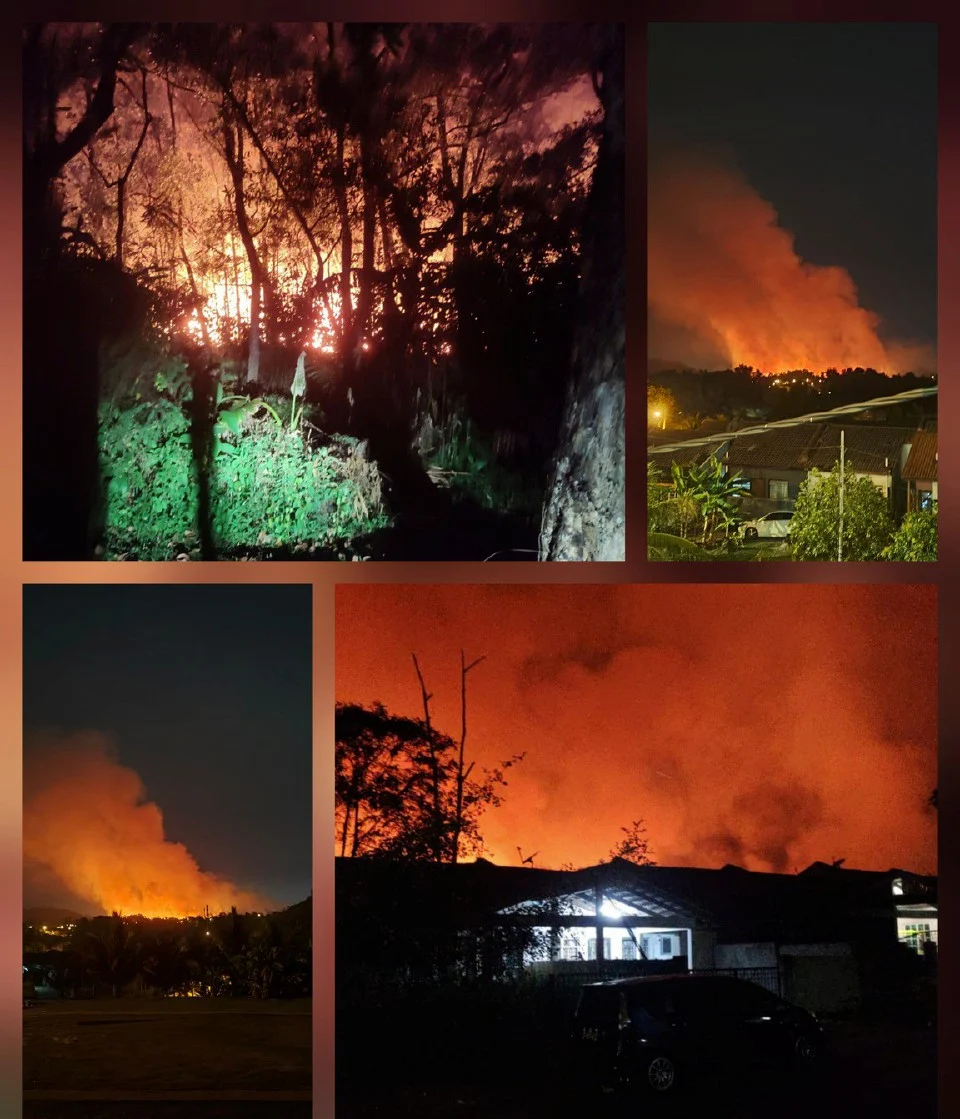 Hutan terbakar di FELDA Sungai Buaya: 23.47 hektar dipadam, operasi masih diteruskan