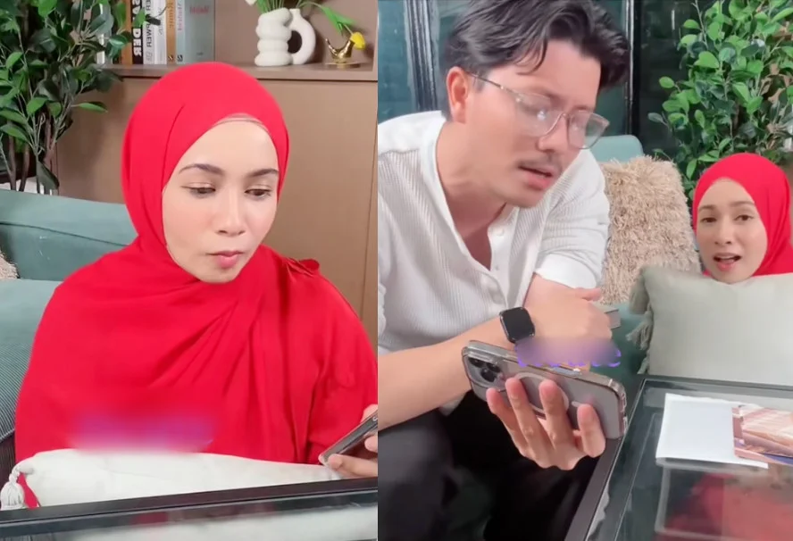 Amira Othman Pegang Telefon Fattah Amin Tanpa Kunci?