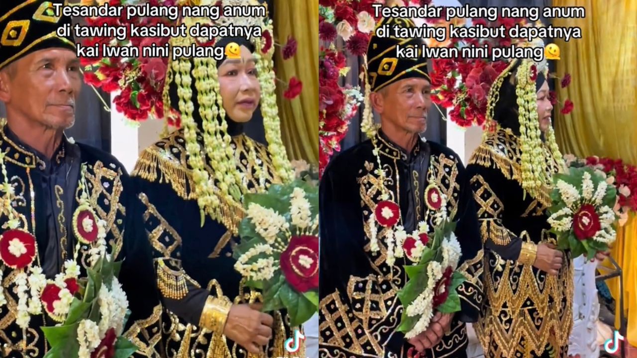 Cinta tak mengenal usia, datuk kahwin nenek 