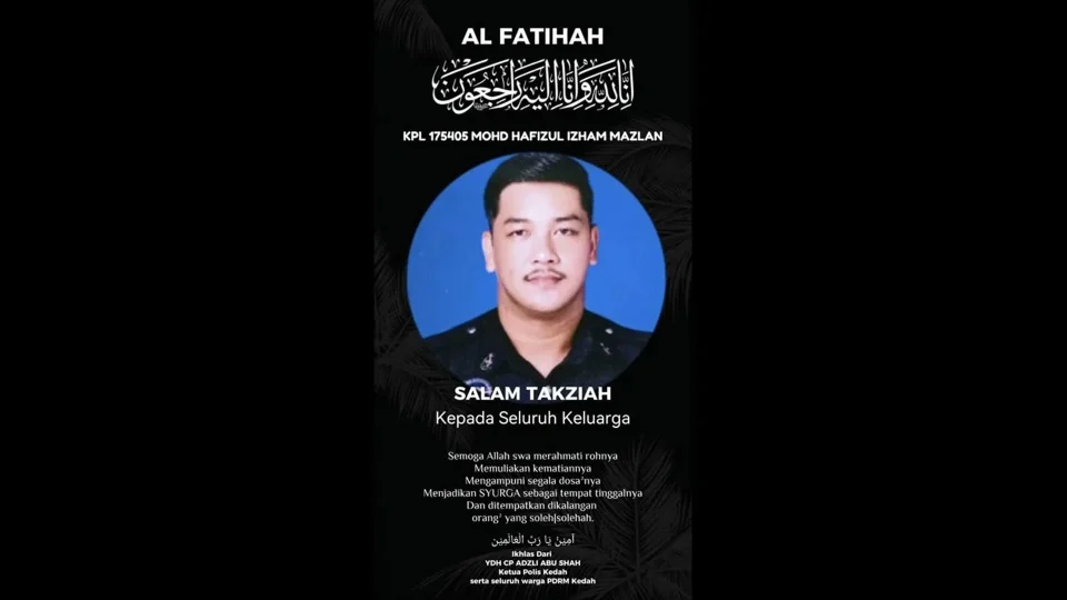 Anggota polis maut dirempuh penjenayah