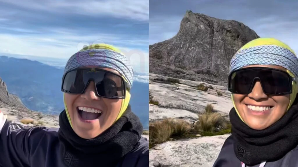 Fara Fauzana Berjaya Tawan Puncak Gunung Kinabalu [VIDEO] 