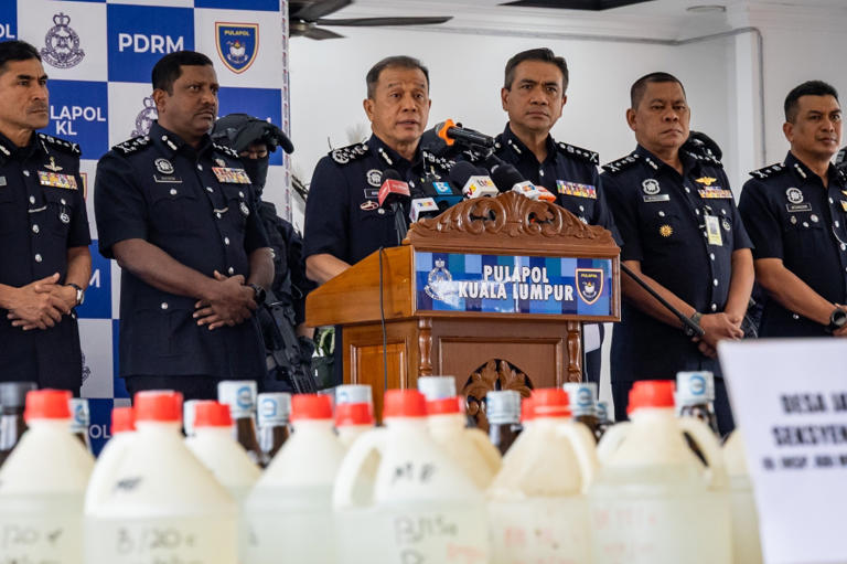 Enough for 12 million users: Cops seize 3.6 tonnes of ecstasy worth almost RM600m in Kepong, Dataran Templer