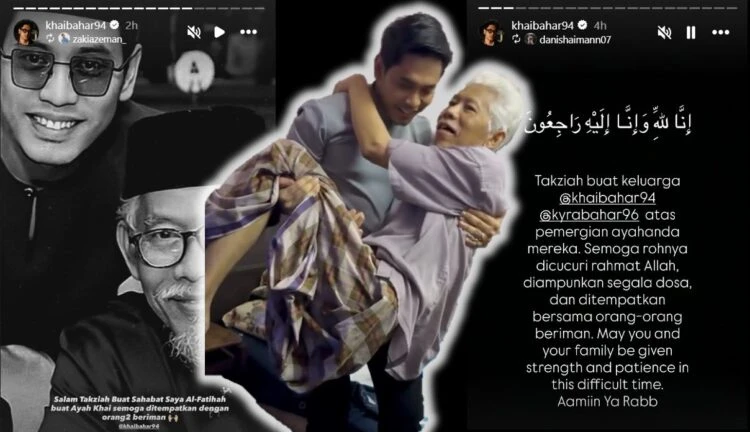 Baru Kehilangan Ibu Tahun Lalu, Kini Bapa Khai Bahar Pula Meninggal Dunia!