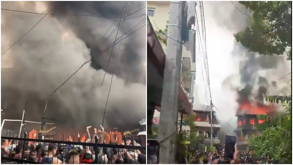 Rumah Perdana Menteri Nepal dibakar penunjuk perasaan