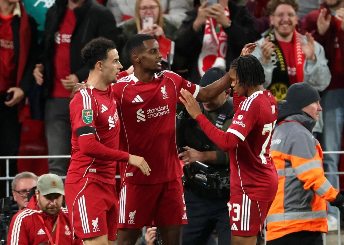 Isak buka akaun gol, Liverpool atasi Southampton di Piala Liga