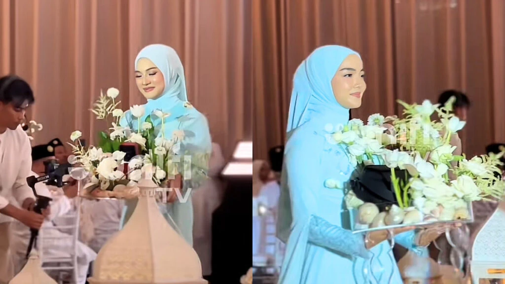 Dulang Girls Majlis Nikah Amira Othman Raih Pujian Netizen [VIDEO]