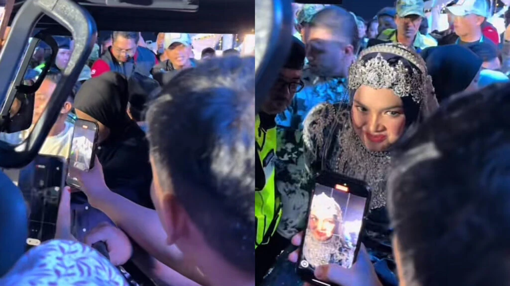Siti Nurhaliza Dikerumuni Peminat [VIDEO] 