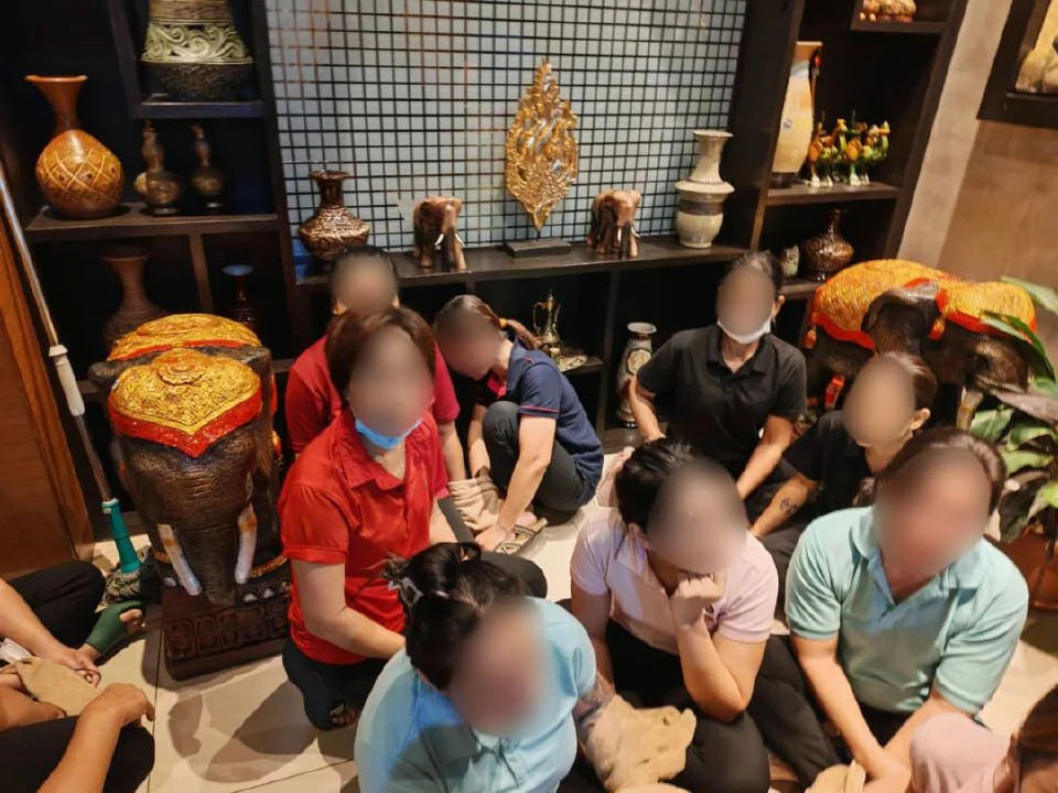 3 pusat urut terkenal jadi sarang pekerja asing diserbu