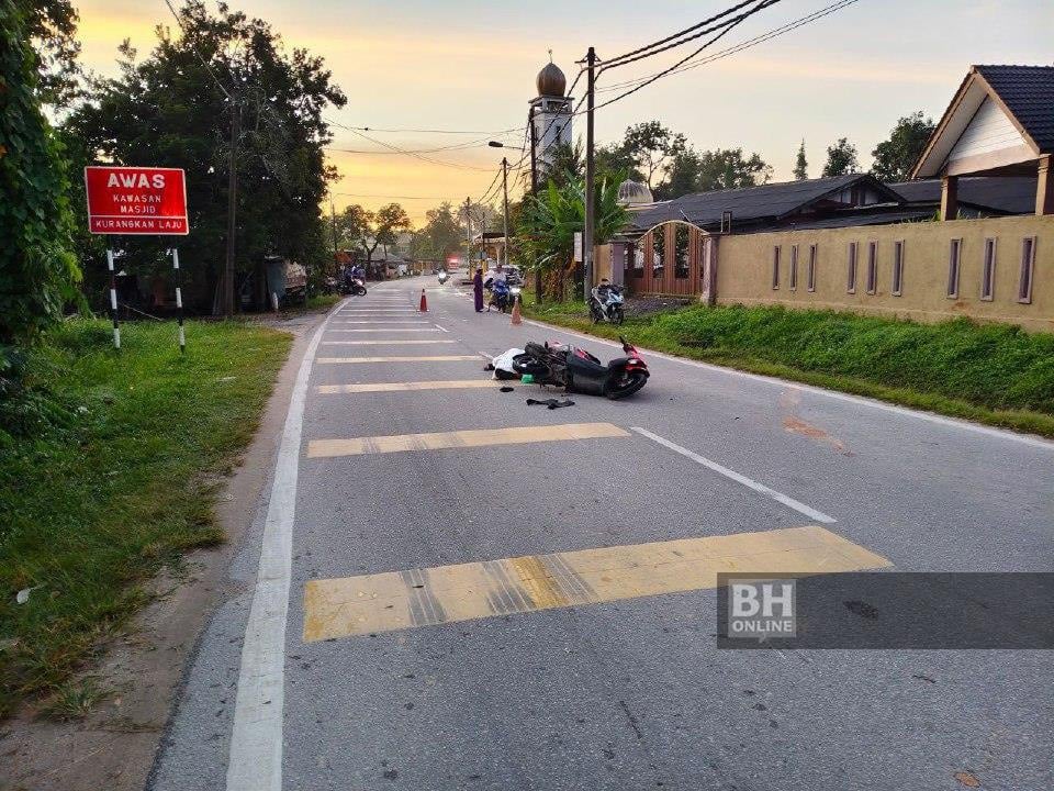 Jurutera maut langgar babi depan masjid