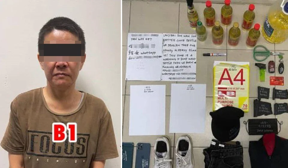 Wanita ditahan ugut, khianat dengan api