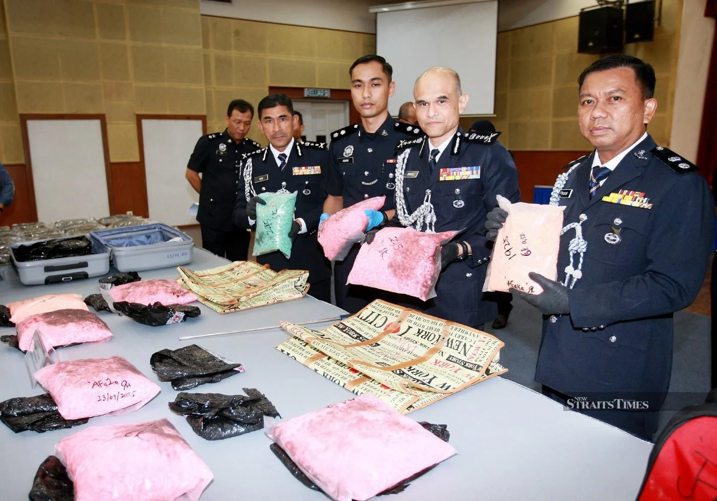 Cops bust four narco syndicates, seize RM8.4mil worth of drugs