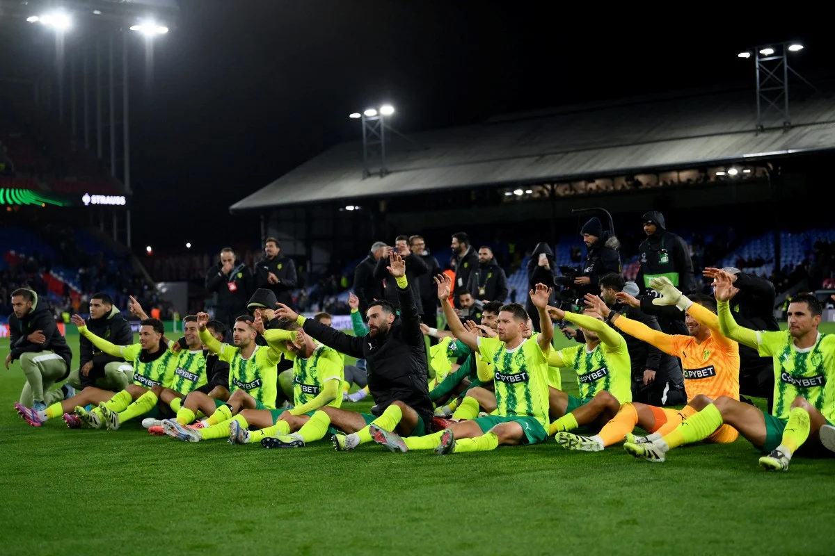 Aek Larnaca kejutkan Palace pada malam bersejarah Selhurst Park