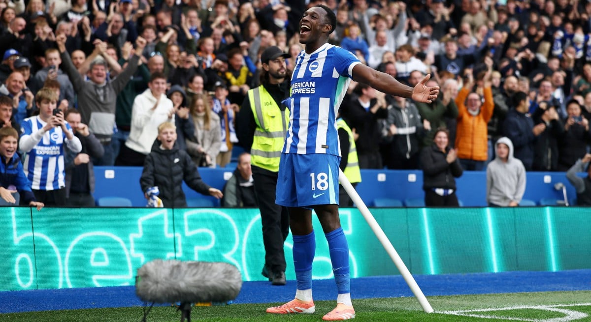 Welbeck penyelamat Brighton, benam Newcastle 2-1