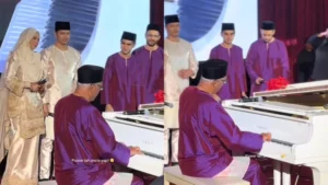 Ayah Amira Othman Hadiahkan Alunan Piano Di Majlis Resepsi Perkahwinannya [VIDEO]