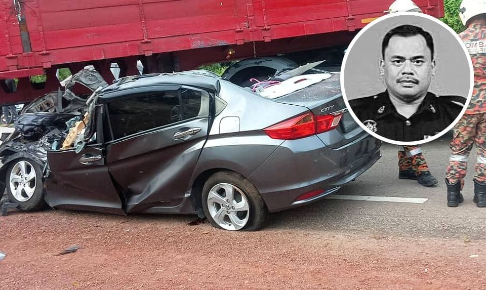 Sarjan polis maut dalam kemalangan ketika ke tempat kerja
