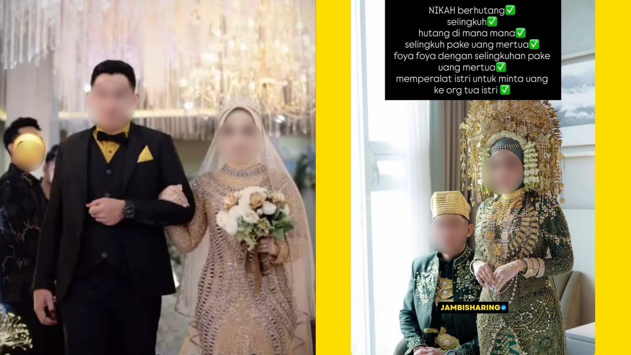 Lelaki curang kepada isteri guna duit mentua