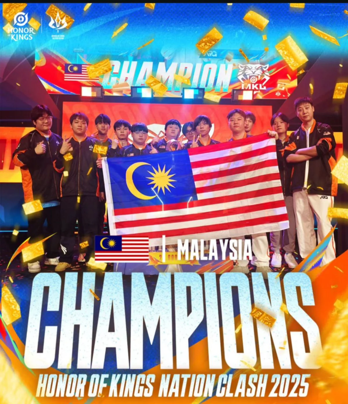Malaysia juara sulung HoK Nation Clash